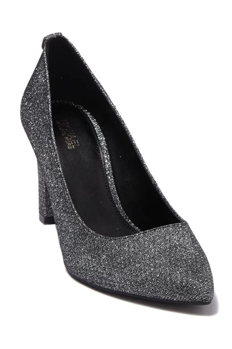 michael michael kors abbi glitter flex pumps|Abbi Flex Leather Pump .